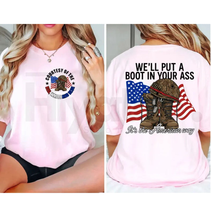 It's the American Way Patriotic Country 4th of July Graphic Tee
