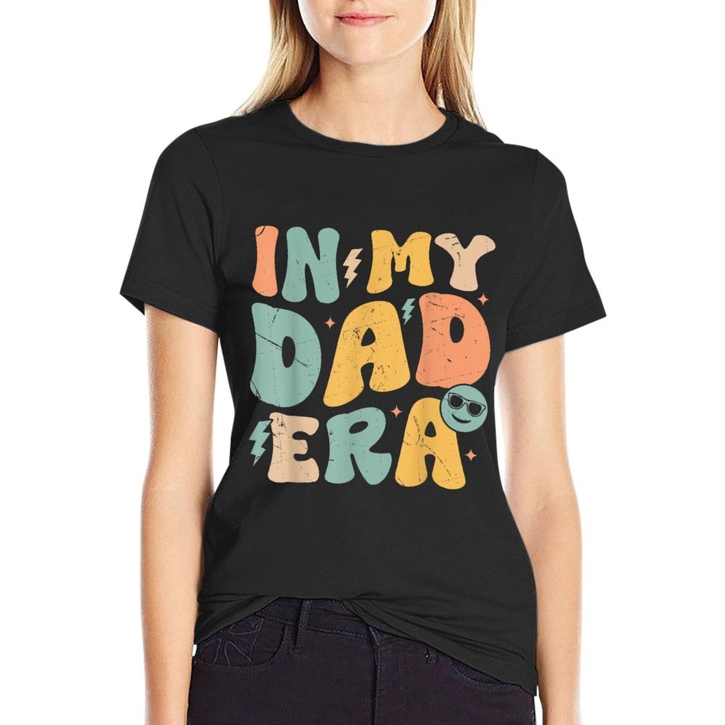 In My Dad Era Groovy Funny Father's Day Relaxed Fit Tee