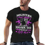 Soldiers Don't Brag Moms Do Proud Army Mom Moisture-Wicking Tee