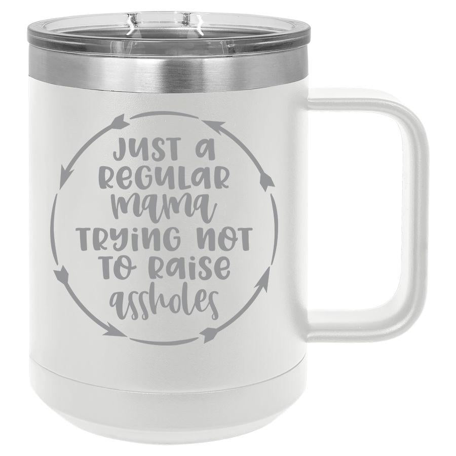 Just a Regular Mama 15 oz Polar Camel Coffee Mug