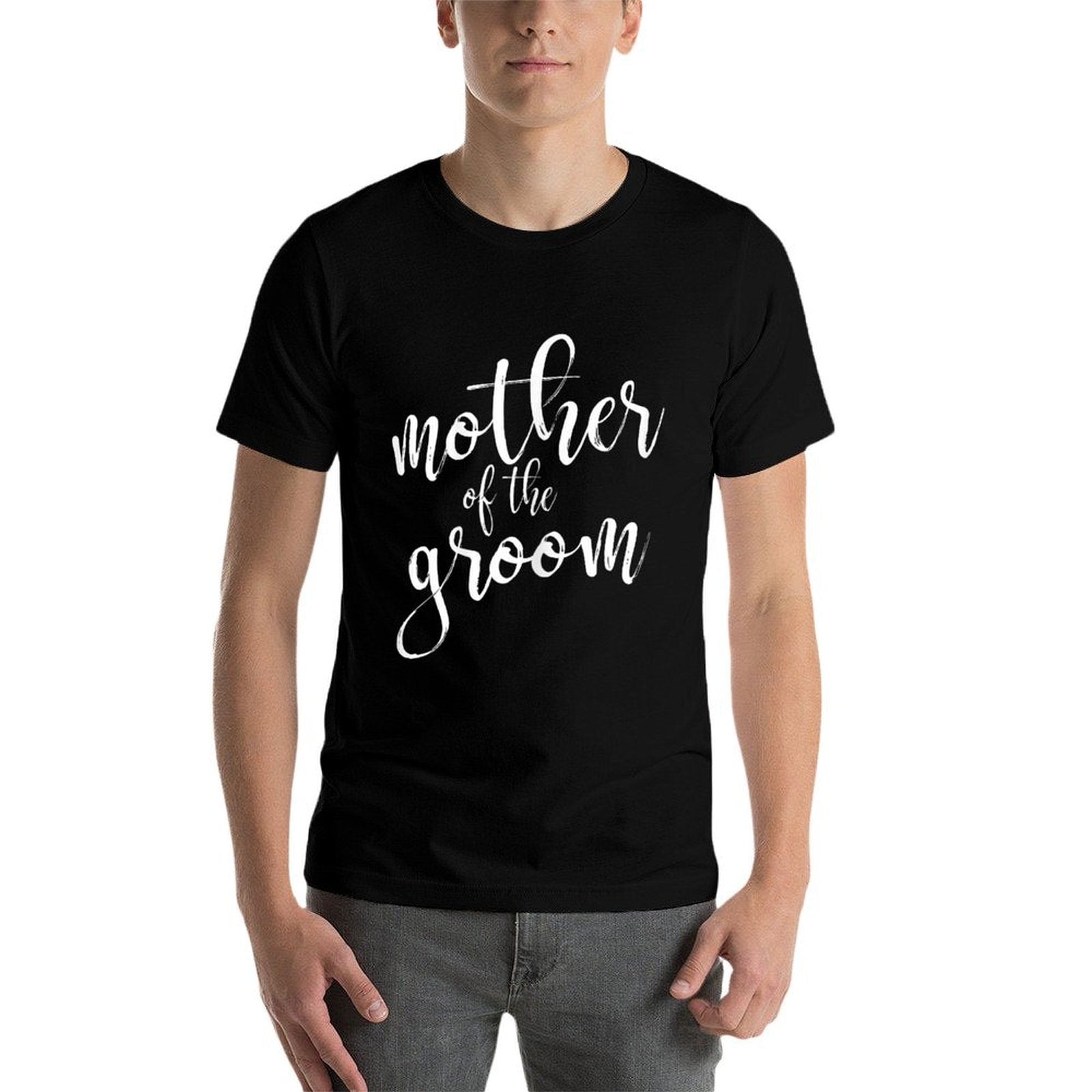Mother of the Groom Matching Bridal Shower Stretchy Tee – Wedding