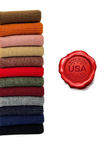 Haakwear American Flag Beanie – H Stitch Knit Cuffed USA Made