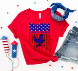 American Warrior T-Shirt – Premium Ring-Spun Cotton Patriotic Tee