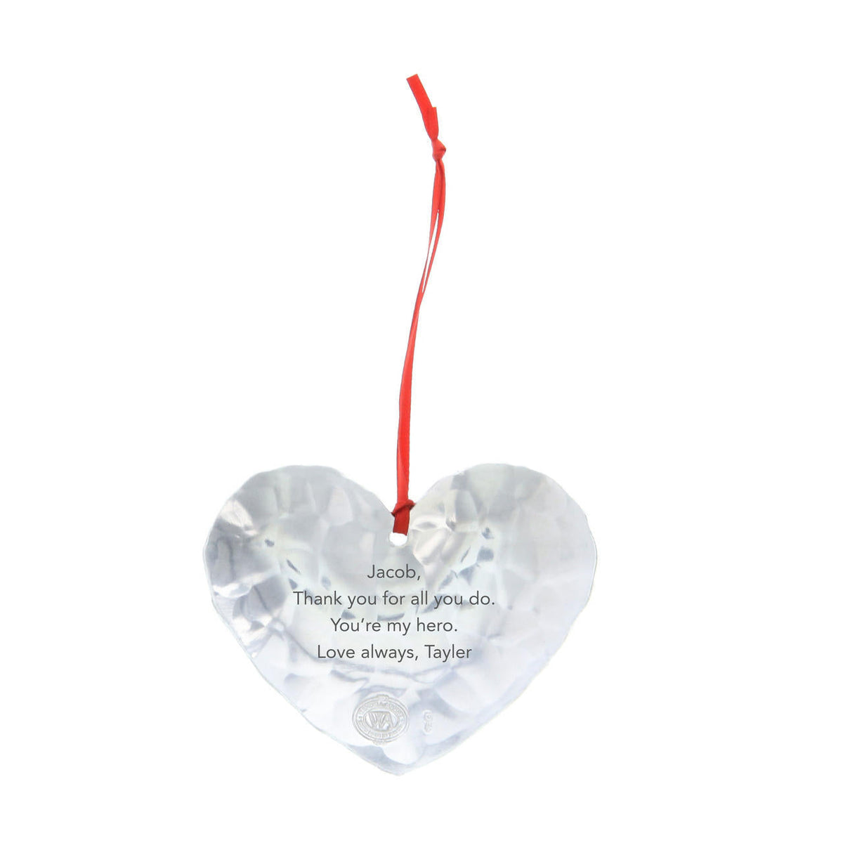 Heart of America Ornament (Aluminum)
