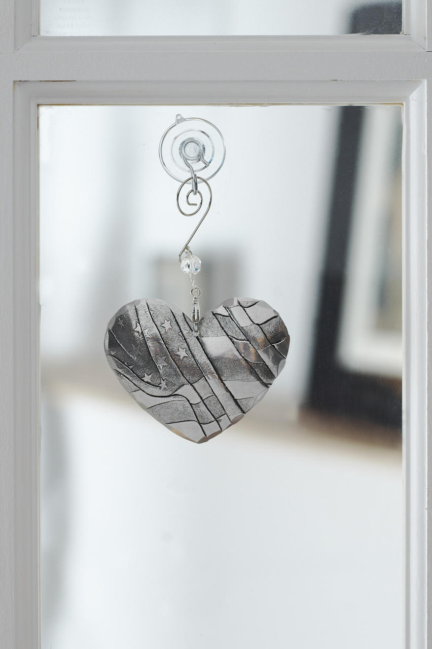 Heart of America Ornament (Aluminum)