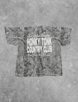 Honky Tonk Country Club 90s Country Boxy Cotton T-Shirt