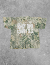 Honky Tonk Country Club 90s Country Boxy Cotton T-Shirt