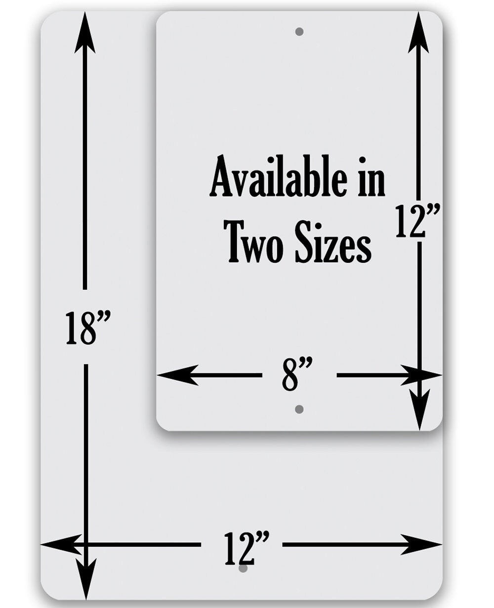 Cornhole Rules - Metal Sign