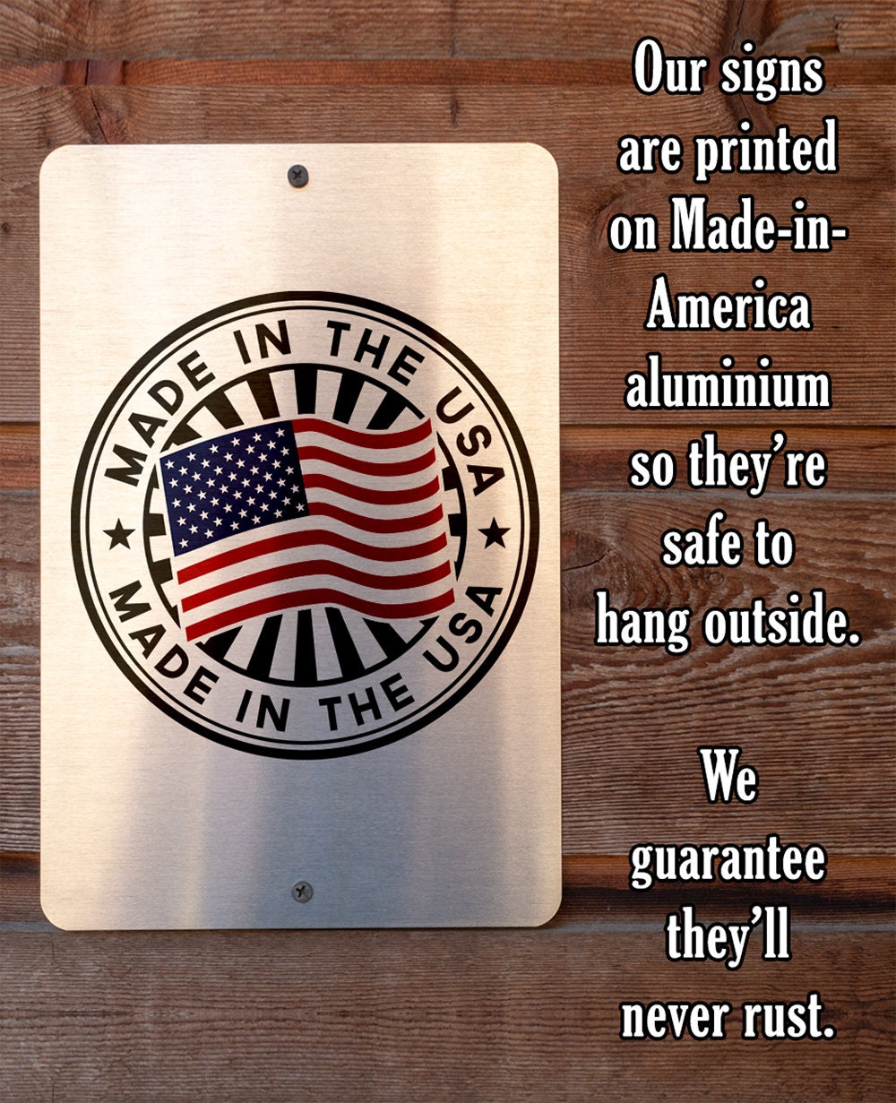 Cornhole Rules - Metal Sign