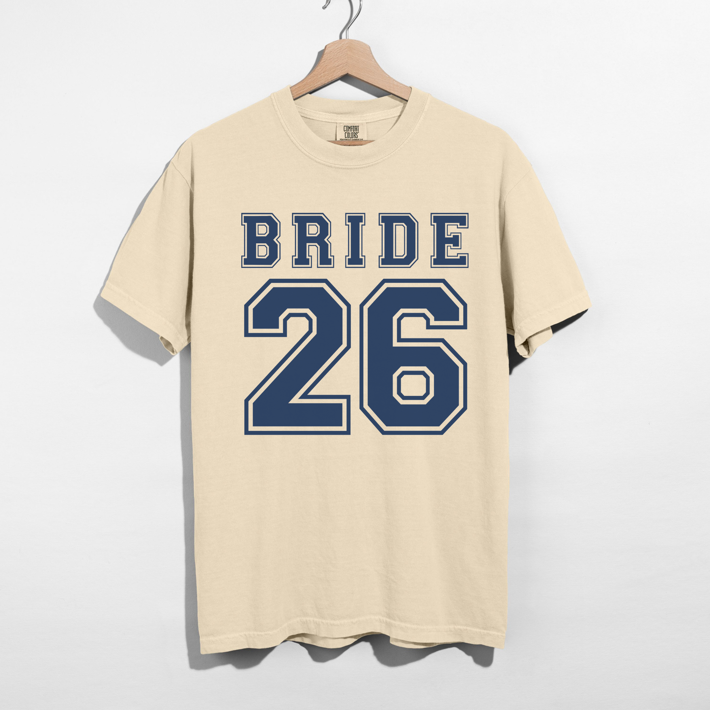 Bride 26 Varsity Graphic Tee – Bachelorette & Bridal Party Shirt