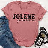 Funny Country Song Parody Top – "Jolene You Can Have Him" Graphic T-Shirt