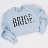 BRIDE Polka Dot Crewneck Sweatshirt – Bridal Shower Engagement Gift