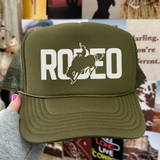 Rodeo Trucker Hat – Western Cowgirl Mesh Snapback Cap