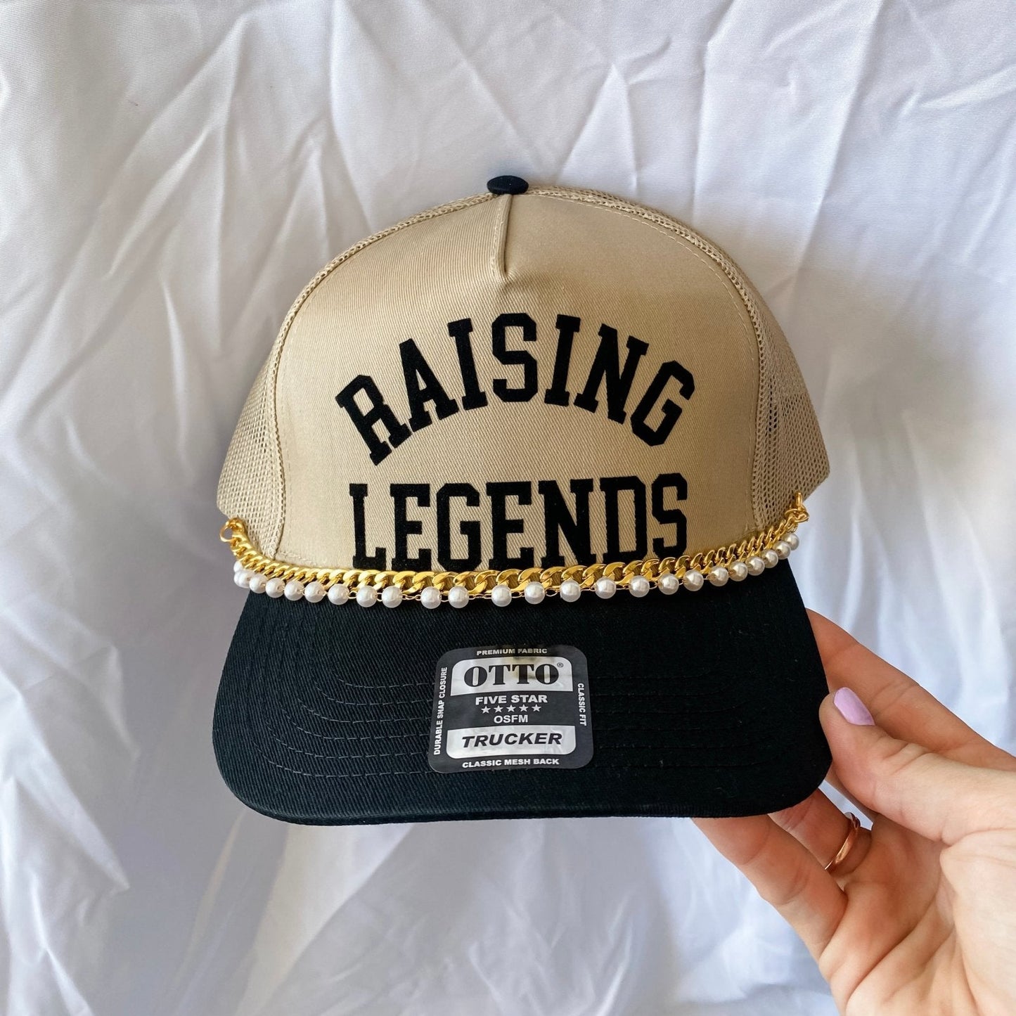 Raising Legends V2 Trucker Hat – Embroidered Snapback