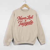 Never Lost a Tailgate Graphic Sweatshirt