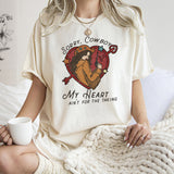 Sorry Cowboy Heart Ain't for the Taking Comfort Colors Tee