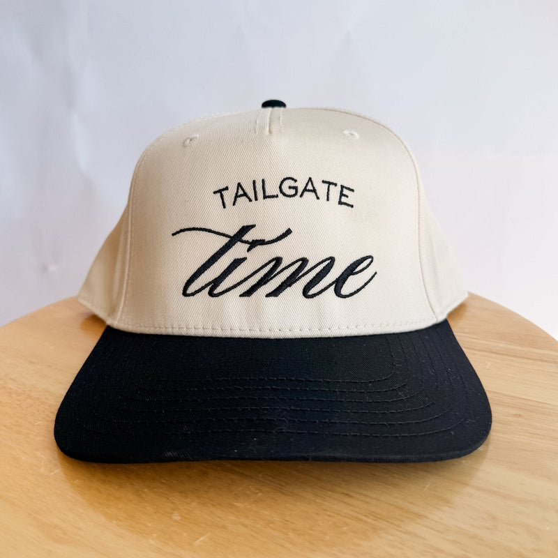 Tailgate Time Trucker Hat – Game Day Snapback Cap