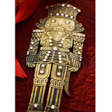 Nutcracker Prince Christmas Ornament - Bronze