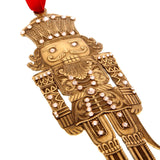 Nutcracker Prince Christmas Ornament - Bronze