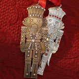 Nutcracker Prince Christmas Ornament - Bronze