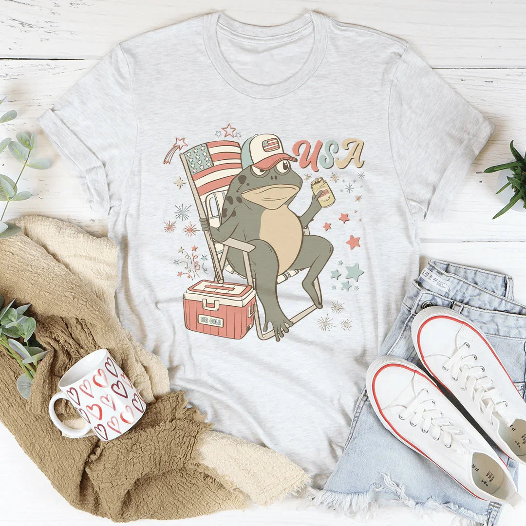 USA Graphic Tee – Soft Patriotic Everyday Shirt