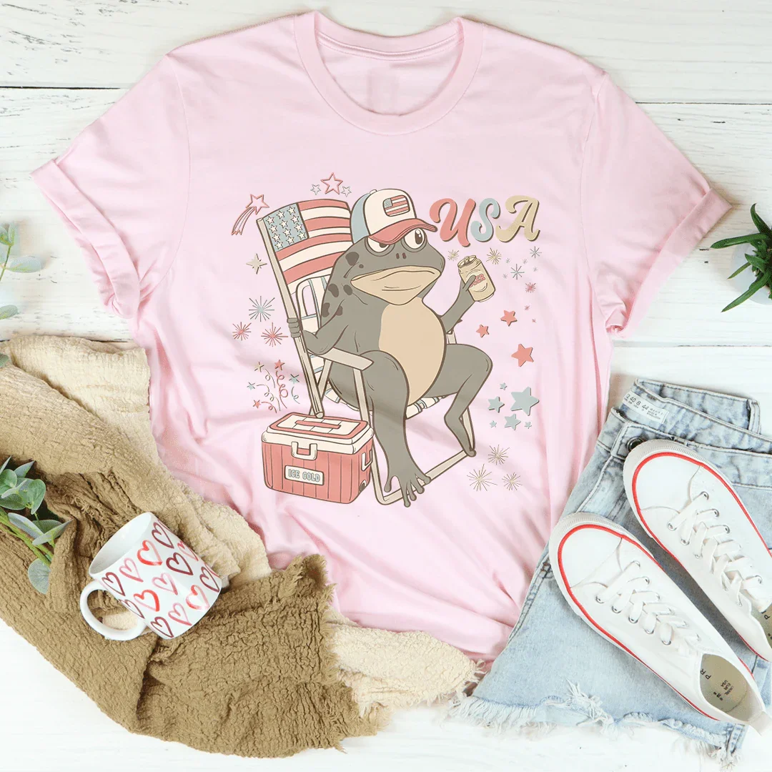 USA Graphic Tee – Soft Patriotic Everyday Shirt