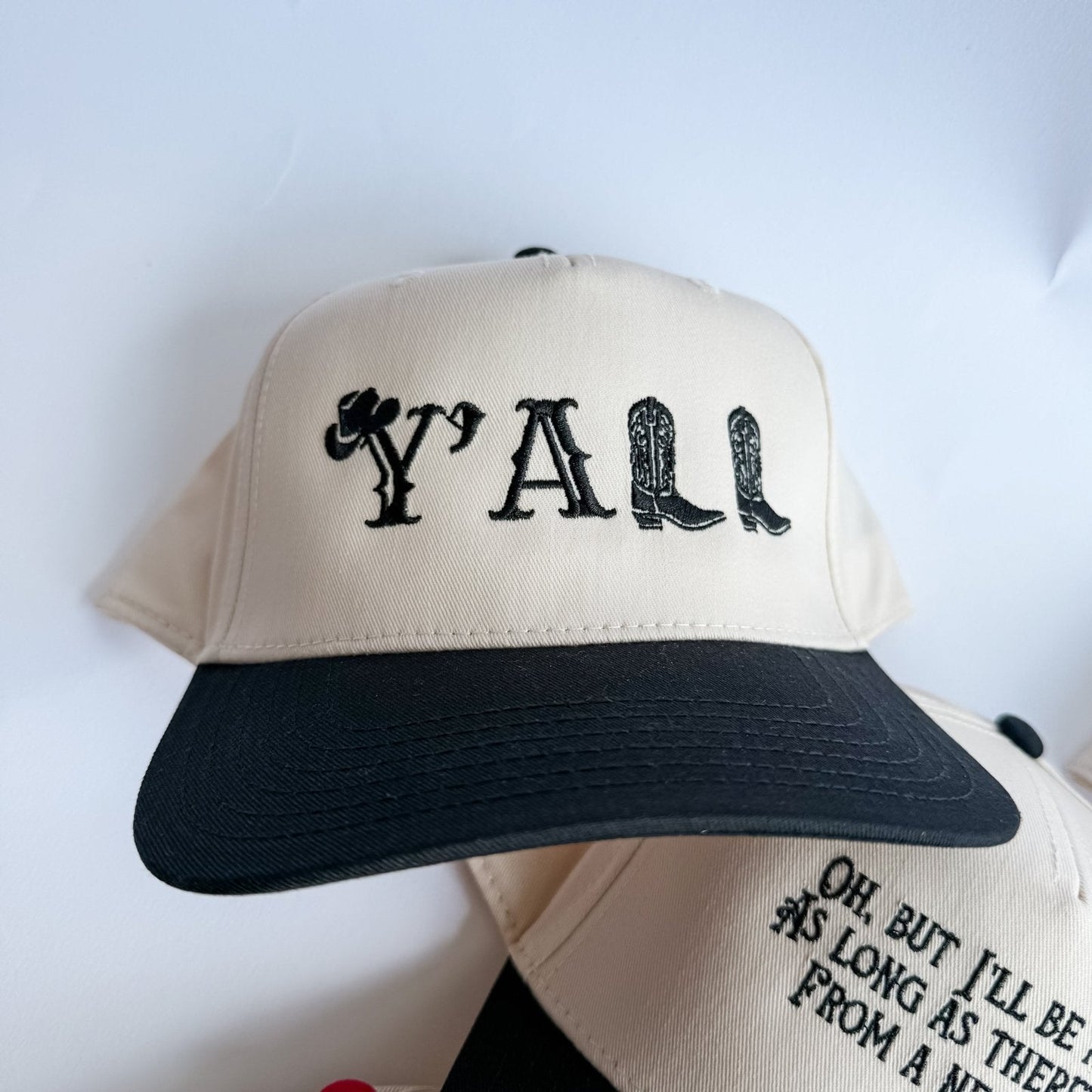 Y'all Trucker Hat – Western Style Mesh Snapback Cap