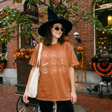 Vintage Jack-O'-Lantern Pumpkin Halloween Graphic Tee